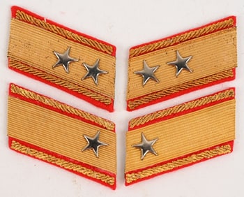 WWII IMPERIAL JAPANESE GENERALS COLLAR TABS LOT