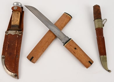 WWII FIGHTING KNIFE LOT TANTO MIDDLE EASTERN WW2