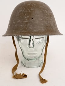 WWII JAPANESE CIVILIAN HELMET WITH LINER WW2