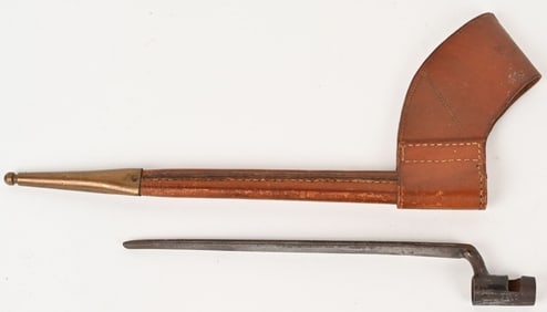 CADET RIFLE SOCKET BAYONET WITH SCABBARD