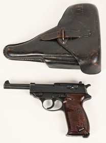 WW2 BYF 44 MARKED P 38 WITH HOLSTER AND XTRA MAG