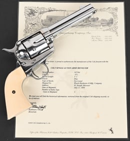 COLT SAA COMMANDER TUSKEGEE AIRMEN REVOLVER