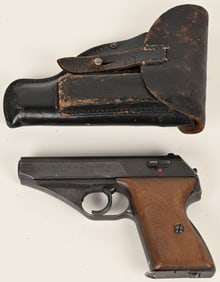 NAZI POLICE MARKED MAUSER HSC WITH HOLSTER RIG