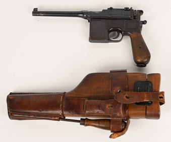 MAUSER C96 WITH HOLSTER STOCK RIG WW1 VINTAGE