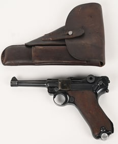 MAUSER 1938 - S/42 P.O8 LUGER 9MM ALL MATCHING