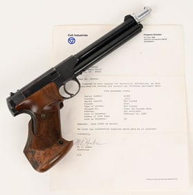 COLT WOODSMAN SEMI-AUTO PISTOL W/ COLT LETTER