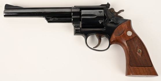 SMITH & WESSON MODEL 53 REVOLVER IN .22 REM JET