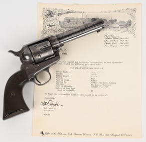 ANTIQUE COLT SAA REVOLVER