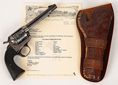 1ST GENERATION TEXAS RANGER OWNED COLT SAA
