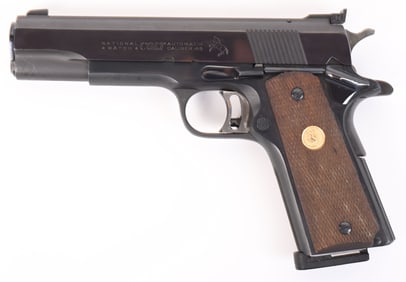 PRE SERIES 70 COLT NATIONAL MATCH 45 ACP SEMI AUTO