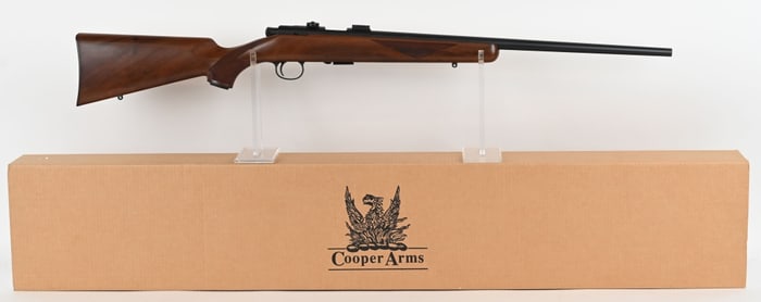 COOPER ARMS MODEL 57-M LEFT HAND BOLT ACTION 22