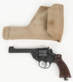 ENFIELD No2 Mk1 1941 MARKED WITH HOLSTER 38 S&W