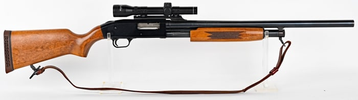 MOSSBERG 500A RIFLED SLUG GUN WITH SCOPE