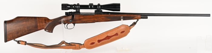 ENGRAVED FN / BELGIUM 98 BOLT ACTION WITH SCOPE
