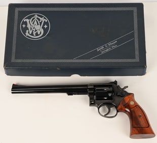 SMITH & WESSON MODEL 17-3 REVOLVER WITH BOX