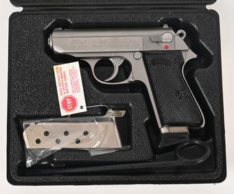 WALTHER PPK/S 9MM SEMI AUTO PISTOL IN BOX