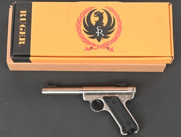 RUGER MKII SEMI AUTOMATIC TARGET PISTOL