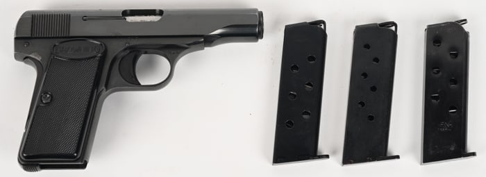 BROWNING MODEL 1910/55 SEMI AUTO 380 PISTOL