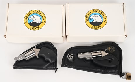 DOUBLE DERRINGER MAGNUMS- LOT OF TWO NAA PISTOLS