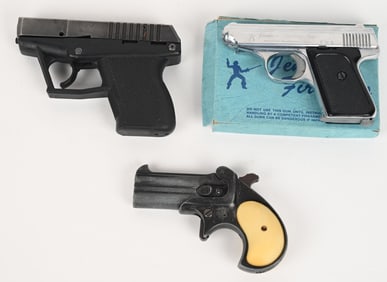 LOT OF 3 SUPER CONCEABLE PISTOLS