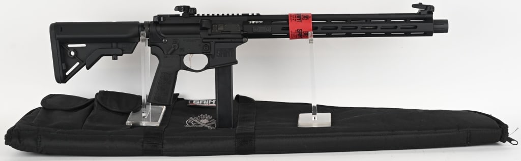 SPRINGFIELD ARMORY SAINT VICTOR 9MM CARBINE AR15: SERIAL NUMBER: ST562701. BARREL: 16". CALIBER: 9MM. The SAINT® Victor 9mm Carbine is designed to deliver a PCC (pistol caliber carbine) with all the performance and capabilities you have come to