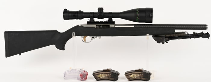 TRICKED OUT RUGER 10/22 WITH VOLQUARTSEN BARREL