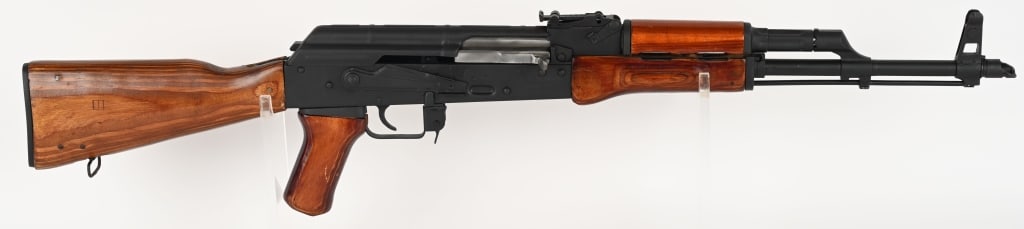 EGYPTIAN MAADI ARM 7.62X39 SEMI AUTO RIFLE: SERIAL NUMBER: AC0052441. BARREL: 16.5". CALIBER: 7.62X39MM. MANUFACTURED: circa 1993. The Maadi ARM is a semi-automatic rifle, a variant of the AK-47, manufactured in Egypt by the Maadi Company. It f