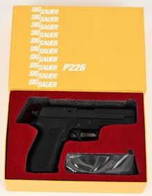 40TH ANNIVERSARY SIG P226 9MM SEMI AUTO PISTOL