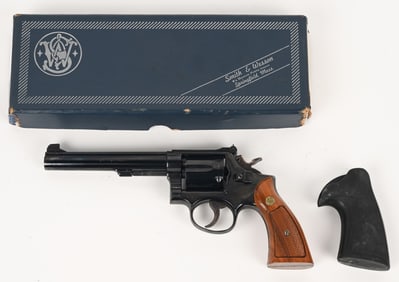 SMITH & WESSON MODEL 14-3 K38 REVOLVER 38 SPL
