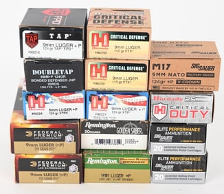 LOT OF 9MM DEFENSE ROUND