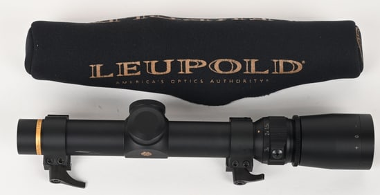 LEUPOLD VX-III 1.5-5X20MM RIFLE SCOPE W/RINGS