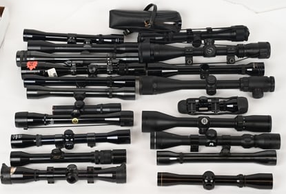 LOT OF ASSORTED 21 SCOPES