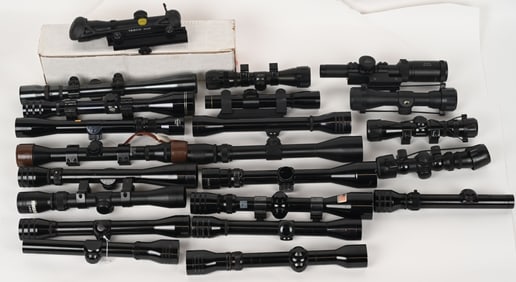 LOT OF ASSORTED 21 SCOPES