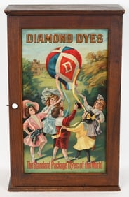 DIAMOND DYES STORE CABINET