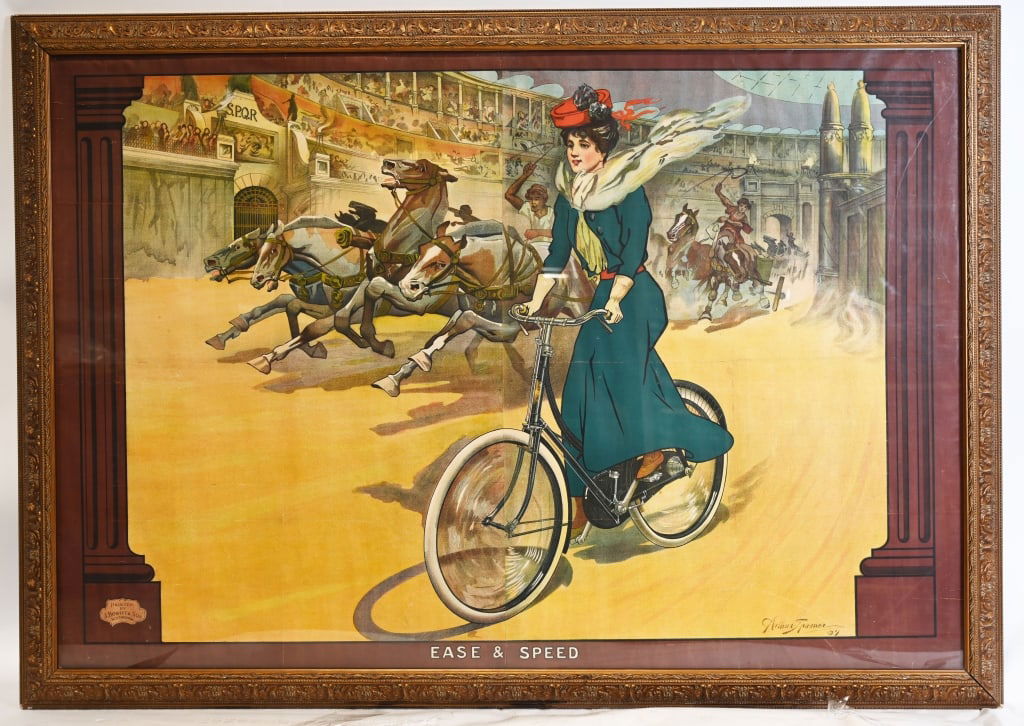 1907 HUMBER BICYCLES ADVERTISING POSTER (1 of 6)