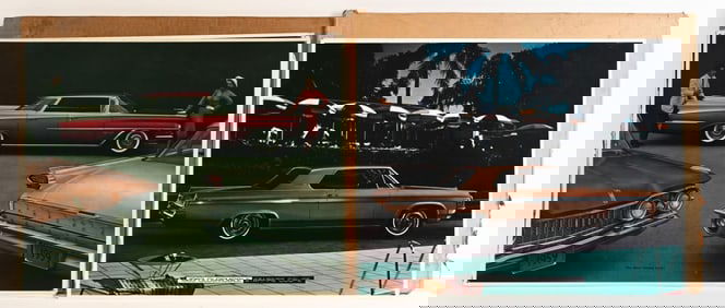 10- 60s OLDSMOBILE SHOWROOM TRANSPARENCIES SIGNS