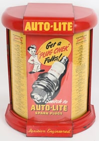 AUTO-LITE SPARK PLUG CABINET