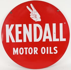 KENDALL MOTOR OILS DST SIGN