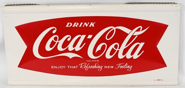 COCA COLA SST FISHTAIL SIGN