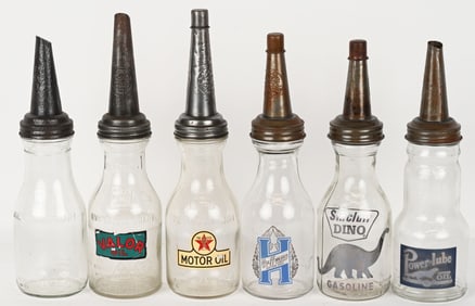 6- 1 QUART OIL BOTTLES