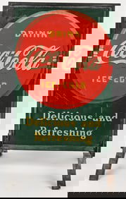 DRINK COCA COLA DST CURB SIGN