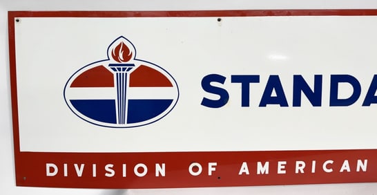 STANDARD OIL SSP PORCLEAIN SIGN