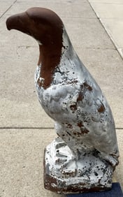 WHITE EAGLE CAST IRON SERVICE STATION STATUE