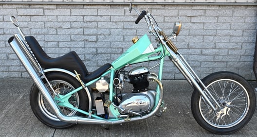 1965 BSA A65 SPITFIRE CHOPPER MOTORCYCLE