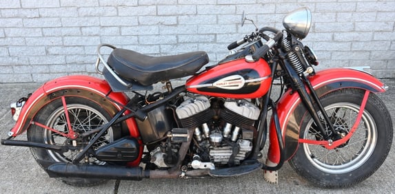 1947 HARLEY DAVIDSON UL FLATHEAD MOTORCYCLE