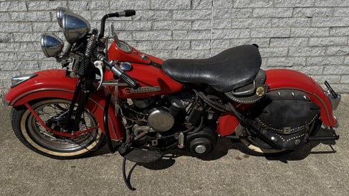1948 HARLEY DAVIDSON WL 45 FLATHEAD MOTORCYCLE