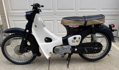 1967 HONDA C50 SUPER CUB MOTORCYCLE