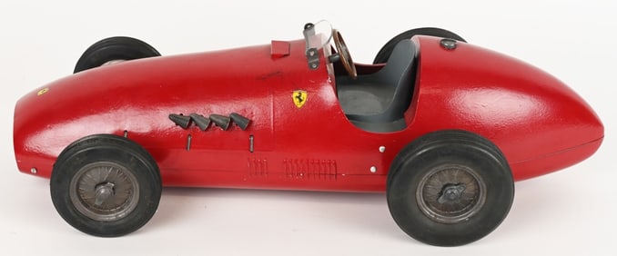 1952 TOSCHI Windup FERRARI RACE CAR