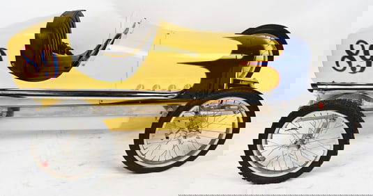 MILLER ALUMINUM BODY PEDAL RACE CAR