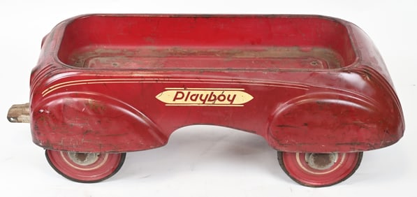 1930's STEELCRAFT PLAYBOY ART DECO WAGON